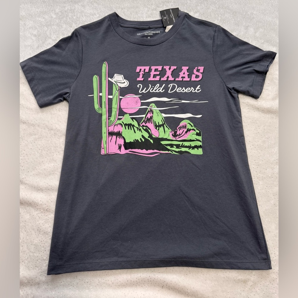 ♥️ Texas Wild Desert T-Shirt - Black